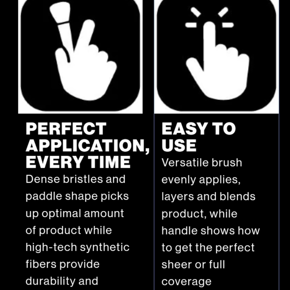 Smashbox "buildable"foundation brush.#13, NEW.....smashbox/ Los Angeles - Picture 6 of 9